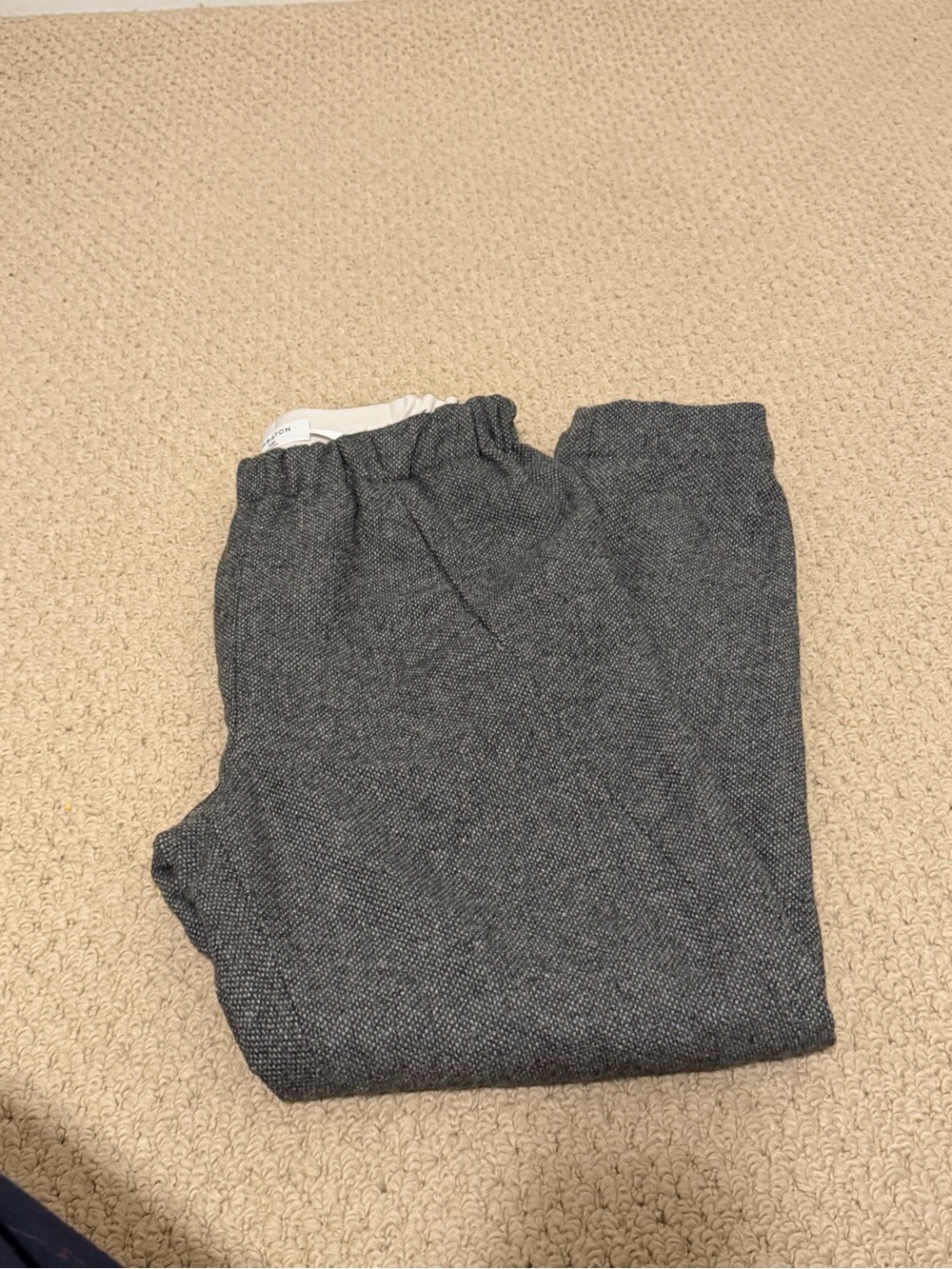 Aritzia Babaton Gray Wool Casual Trousers